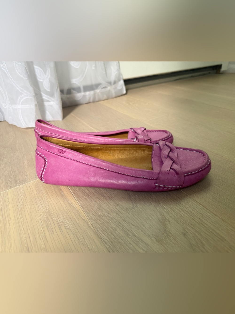 Peter Millar Leather Ballet Flats - 8.5